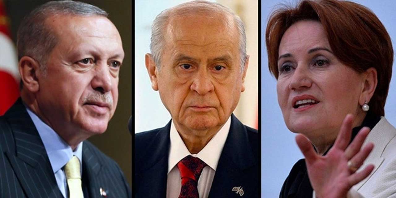 Cumhurbaşkanı Erdoğan, Bahçeli ve Akşener ile görüştü