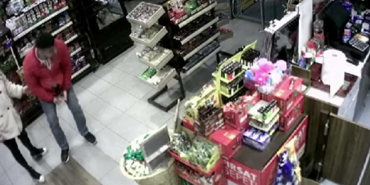 Benzin istasyonuna gelip anahtarlık çaldılar