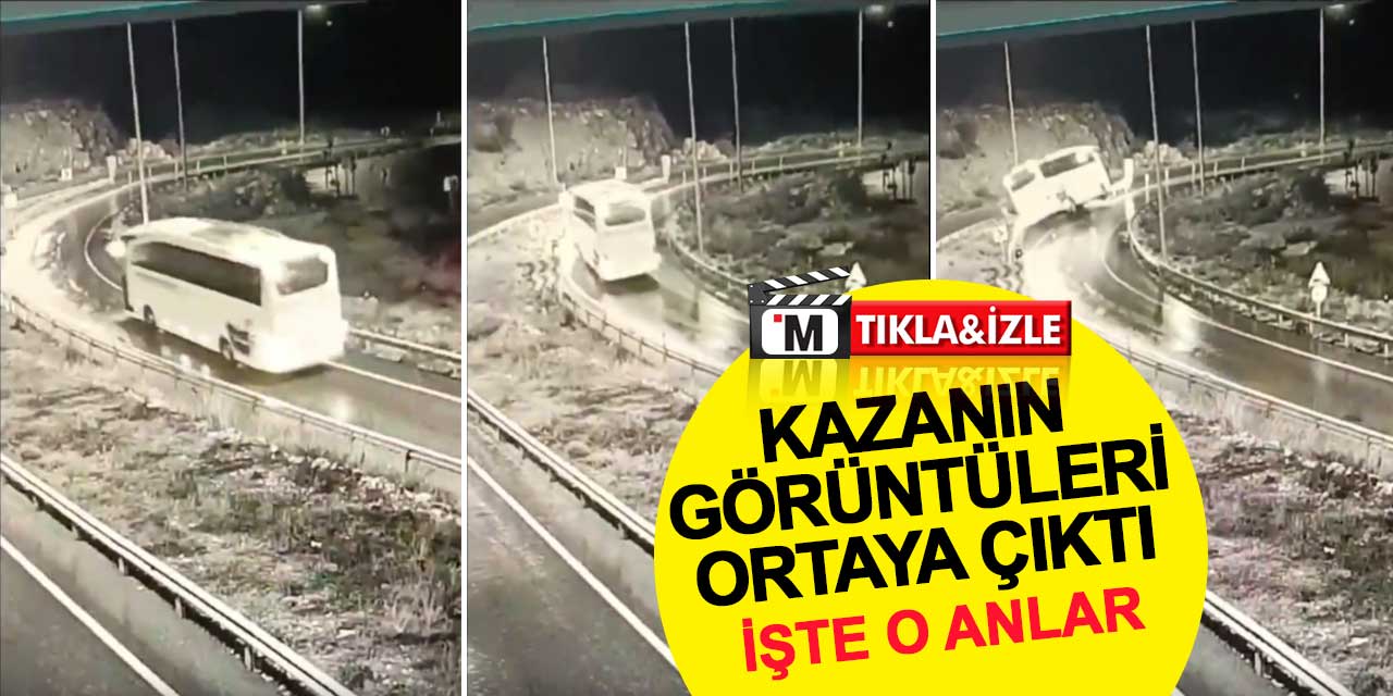 Mersin'deki kazanın görüntüleri ortaya çıktı! İşte o anlar