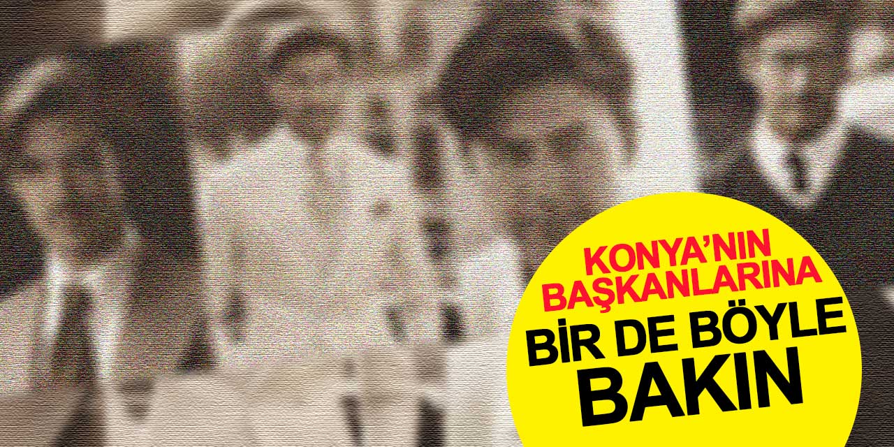 Yapay Zeka İle Konya Belediye Başkanları 80'li Yıllara Yolculuk Yaptı