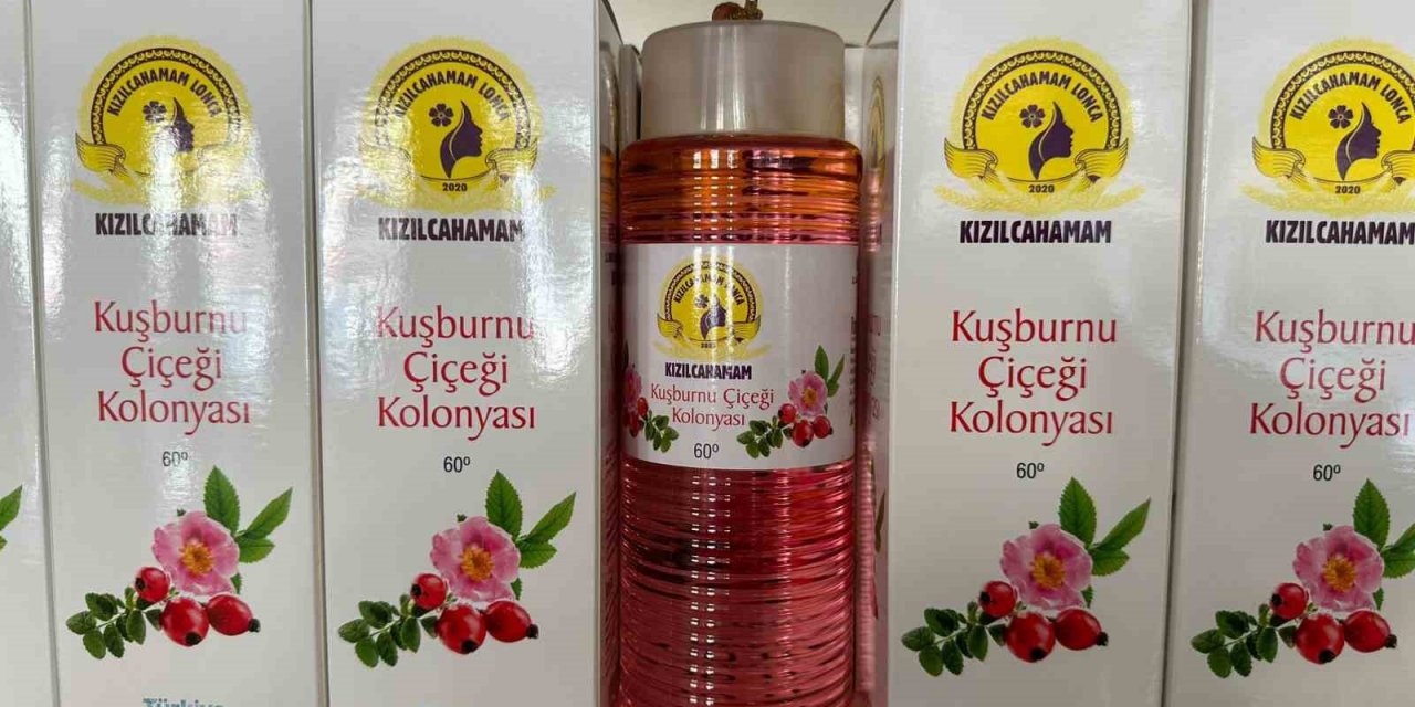 Kuşburnu kolonyası piyasaya sürüldü