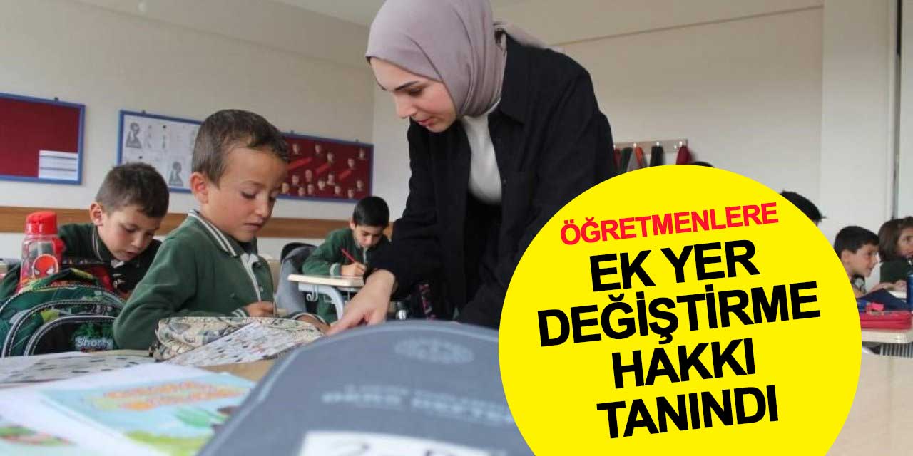 Milli Eğitim'den önemli adım: Öğretmenlere ek yer değiştirme hakkı tanındı