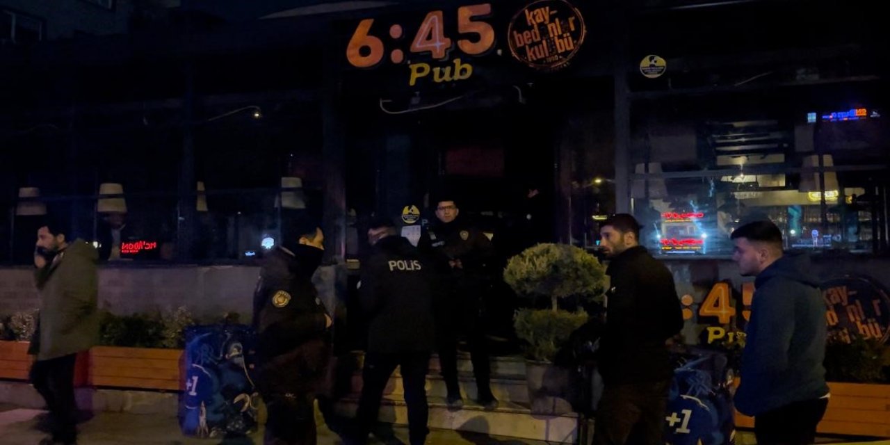 Eğlence mekanı 6.45'e 6 kurşun sıktılar