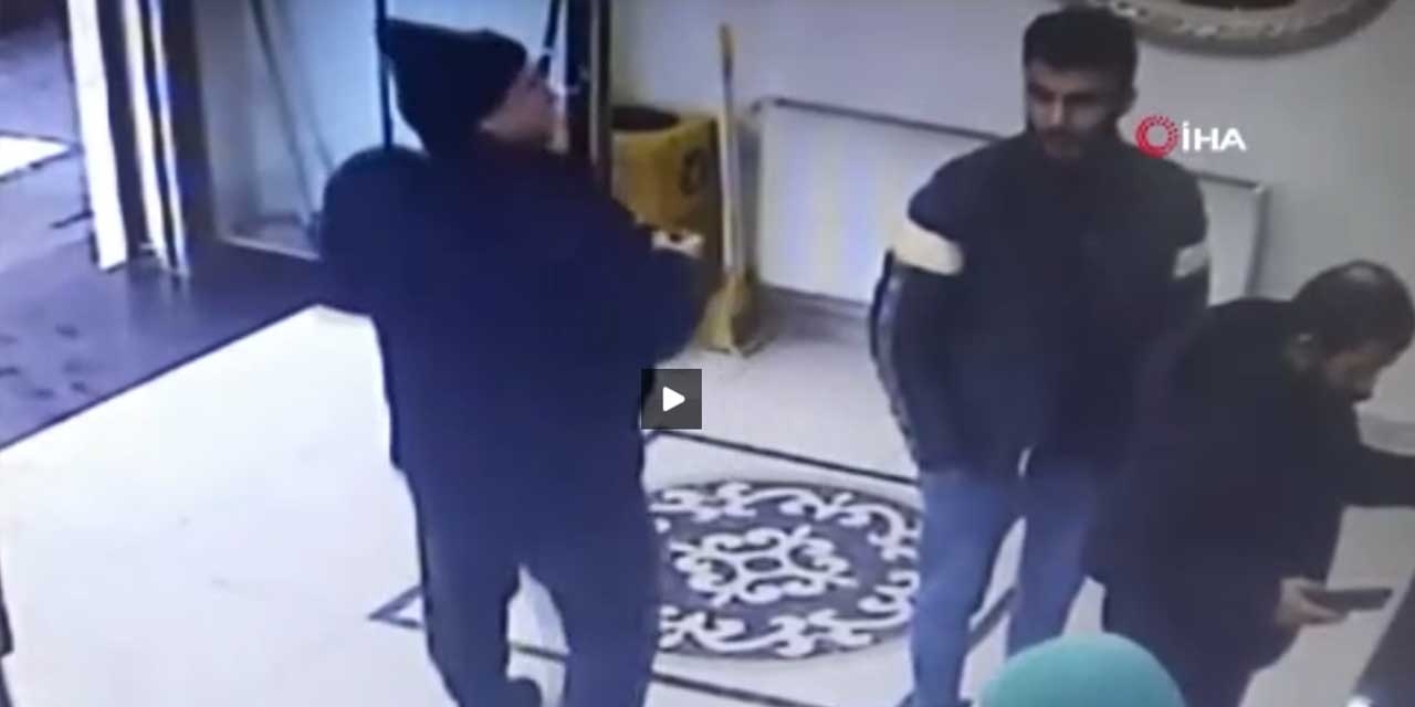 83 yaşındaki adamı tekme atarak gasp eden şahıs kameraya yakalandı