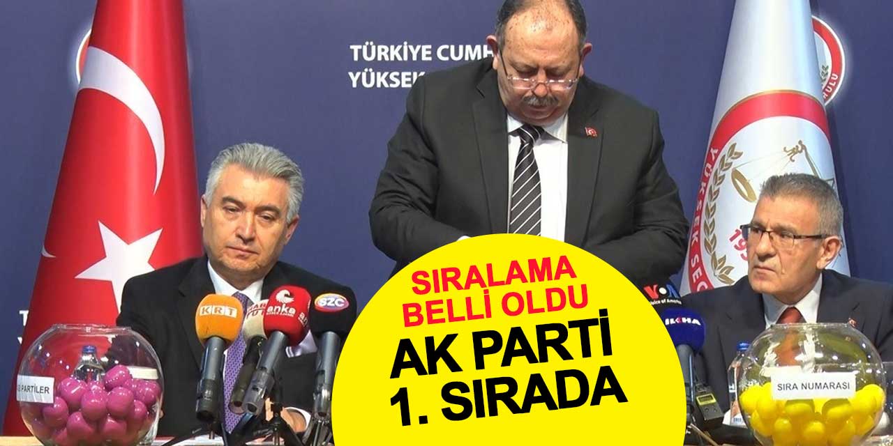 AK Parti oy pusulasında birinci sırada