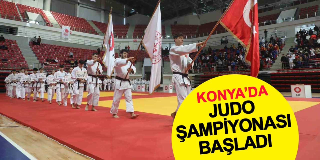 Konya, Ümitler Türkiye Judo Şampiyonası'na ev sahipliği yapıyor