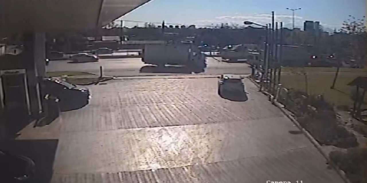 Kaza kaçınılmaz olunca kendi canını feda etti