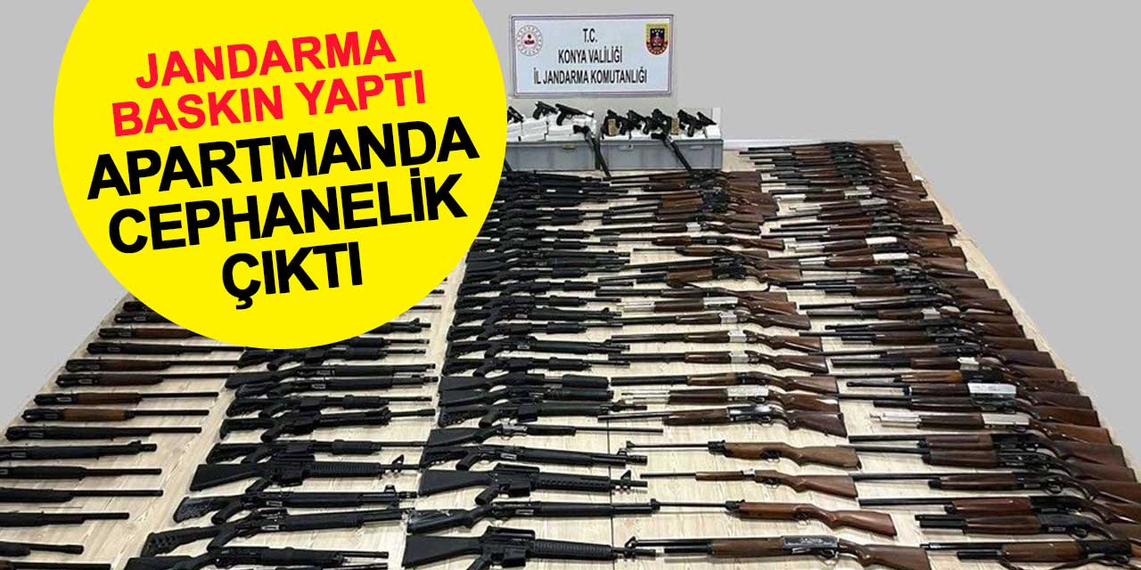 Apartmanın bodrum katından cephanelik çıktı