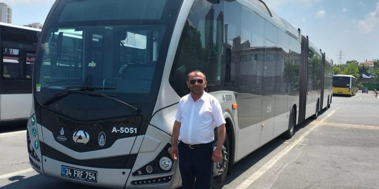 Metrobüs şoförünün hayatını kaybettiği kaza anı kamerada