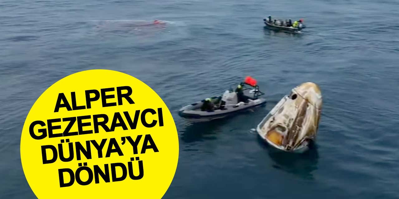 Alper Gezeravcı Dünya'ya döndü