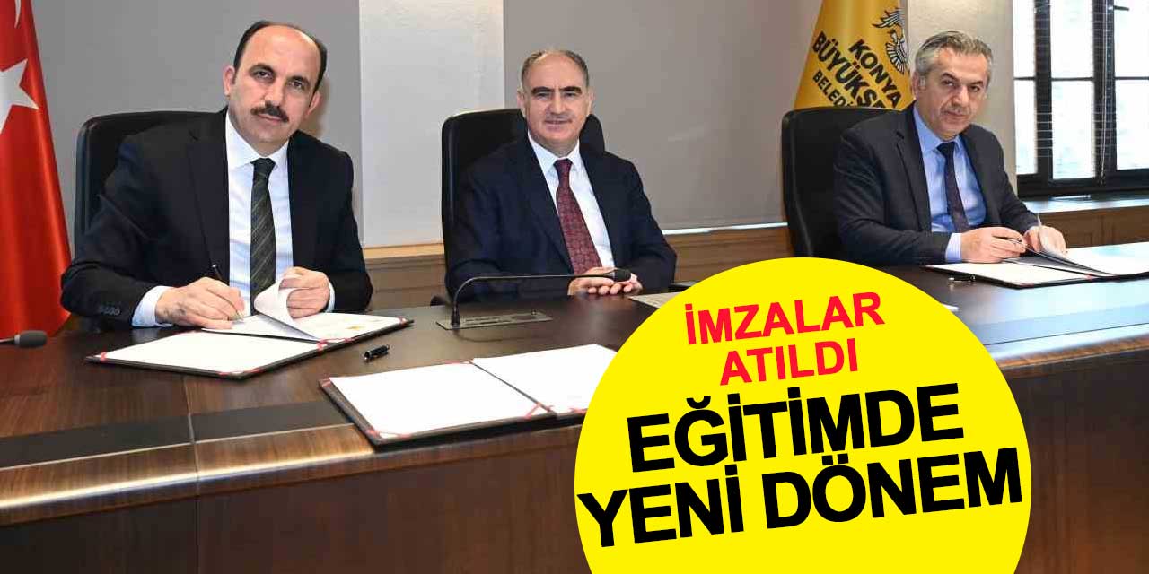 Konya'da eğitimde yeni dönem başlıyor: Ana sınıfından 12. sınıfa kadar