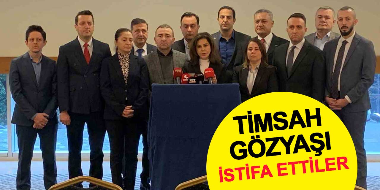 'Akşener timsah gözyaşı döküyor' diyerek İYİ Parti'den istifa ettiler