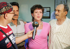 Hollandalı Sonya, babasına kavuştu
