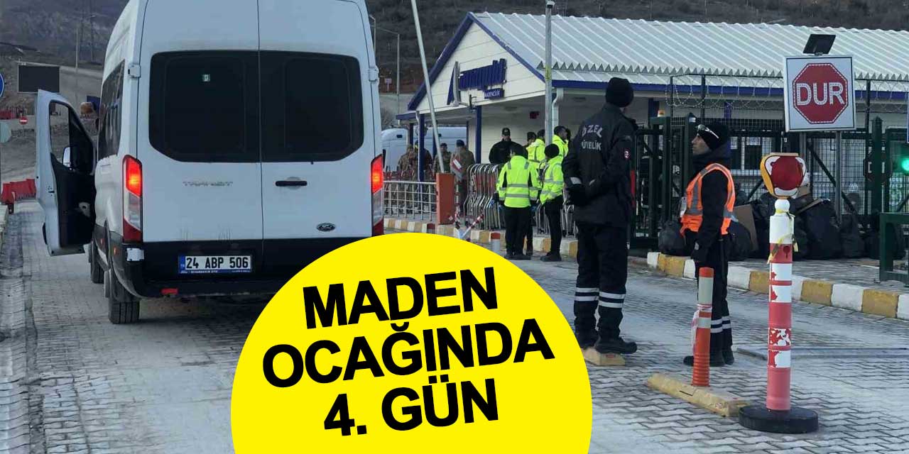 Maden ocağındaki arama kurtarma çalışmalarında 4’üncü gün