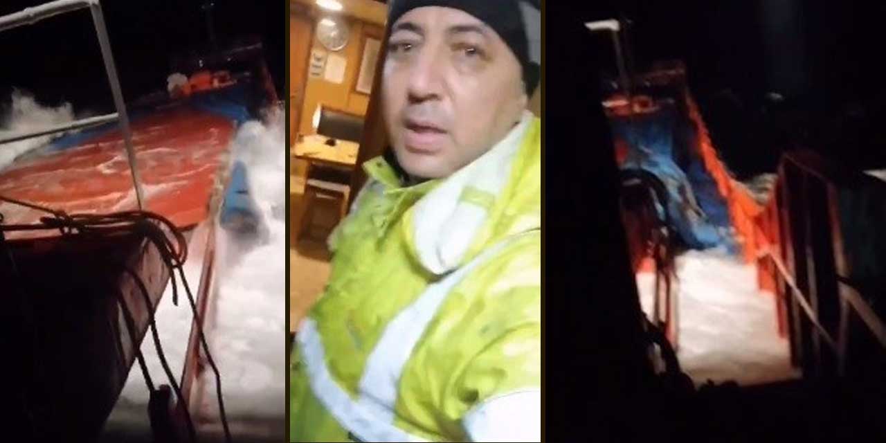 Batan Gemiye Ait Son Anlar Yürekleri Dağladı: Mürettebat Hala Bulunamadı