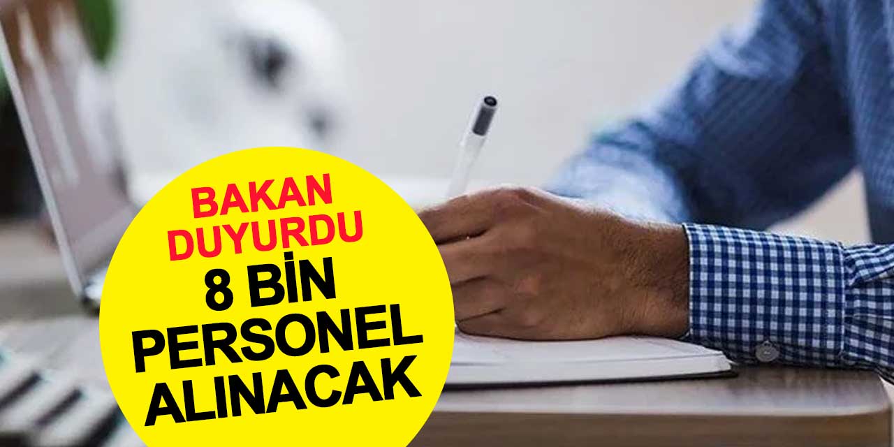 Aile ve Sosyal Hizmetler Bakanlığı 8 bin personel alacak
