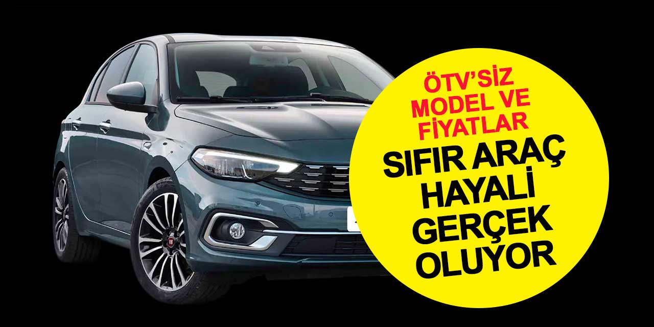 Sıfır Araç Hayali Gerçek Oluyor: Fiat'tan ÖTV'siz Egea ve Panda Fiyatları!
