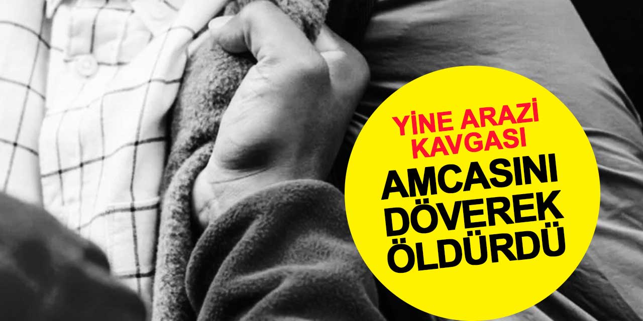 Arazi anlaşmazlığı amca ile yeğeni birbirine düşürdü: Amca hayatını kaybetti