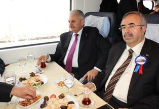 Yıldırım, YHT hattında test sürüşü yaptı