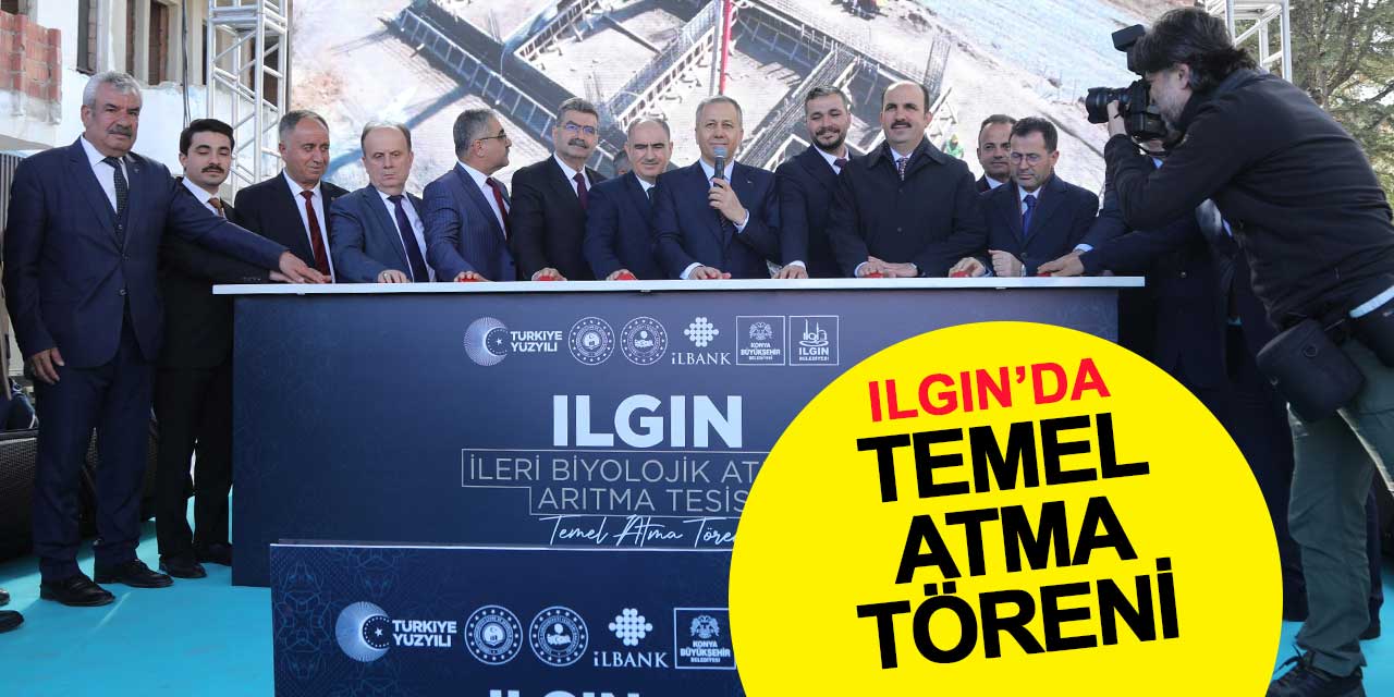 Büyükşehir'den Ilgın'a İleri Biyolojik Atık Su Arıtma Tesisi