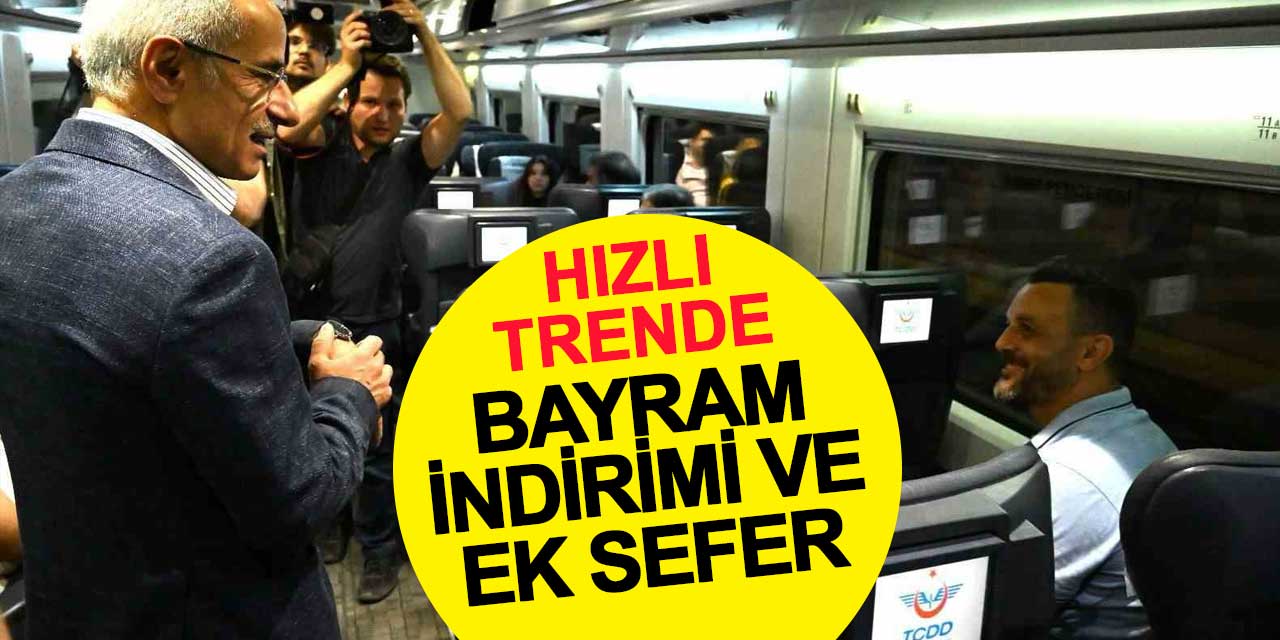 Tatil boyunca Konya-İstanbul ve Ankara-Konya trenlerine ek sefer konuldu