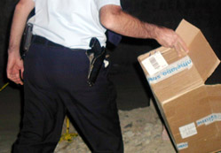 Şüpheli paket korkuttu