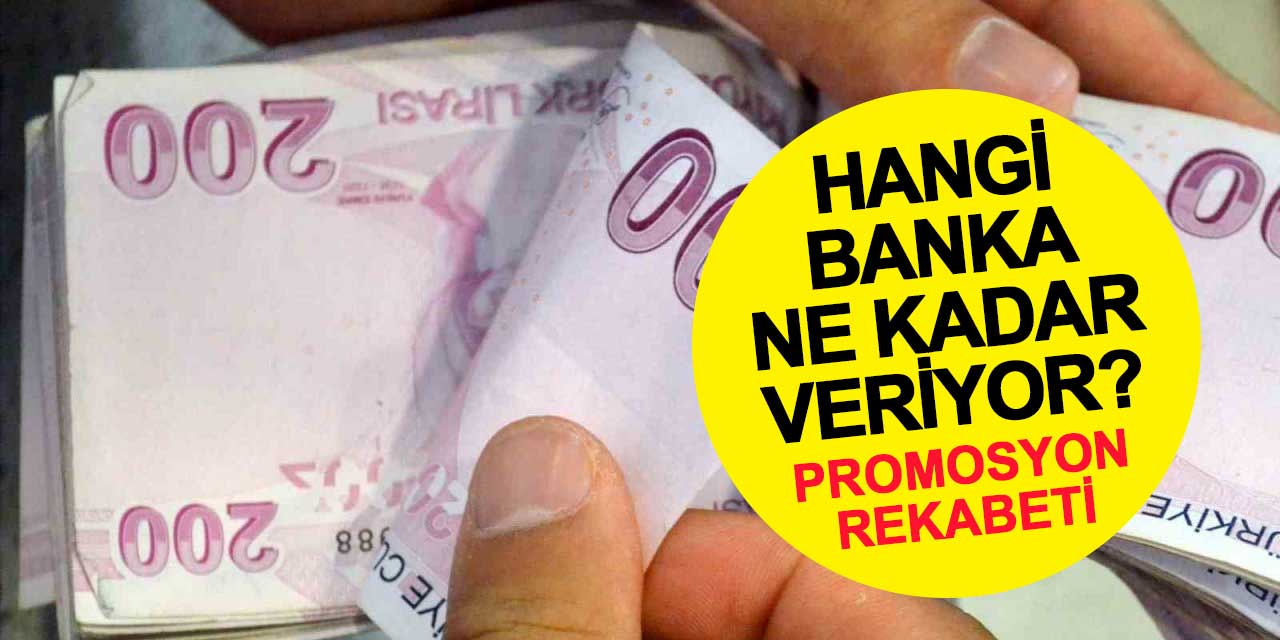 Bankalarda promosyon rekabeti
