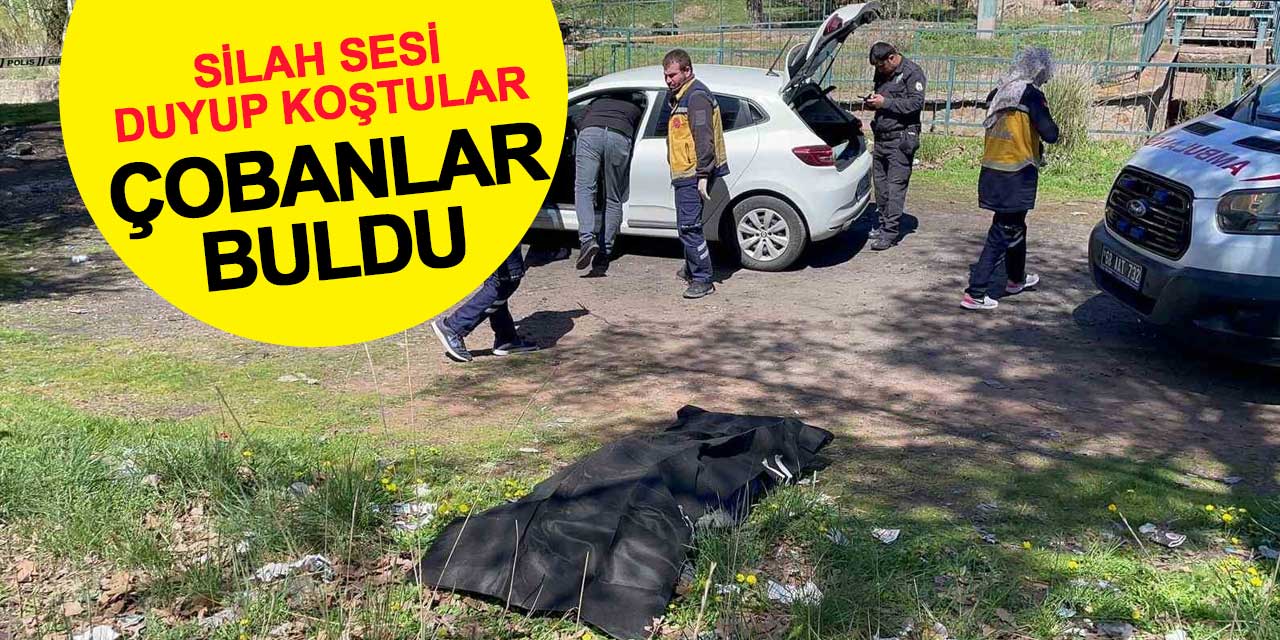 Silah sesi duyup koştular, başından vurulmuş halde buldular