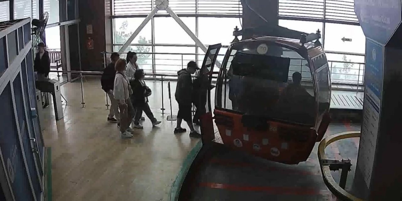 Teleferik kazasında hayatını kaybeden Memiş Gümüş'ün son anlarına ait görüntüler
