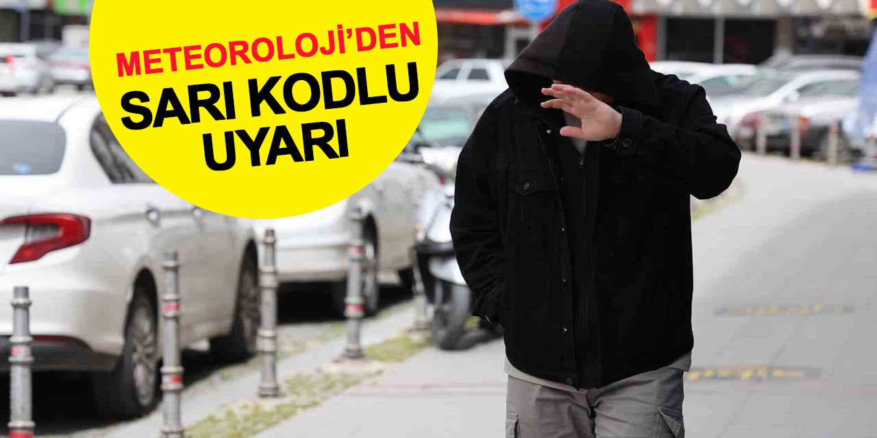 Konya'nın 4 ilçesine sarı kodlu uyarı