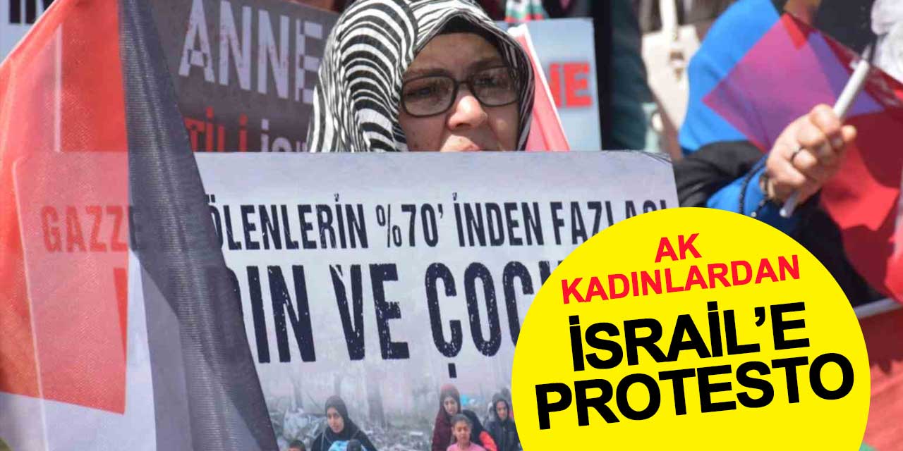 AK Kadınlar Gazzeli anneler için bir araya geldi