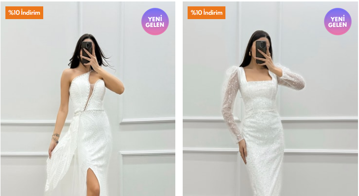 Şıklığın Anahtarı: Nikah Elbiselerinden Saten Abiyelere, Büyük Beden Seçenekleriyle!