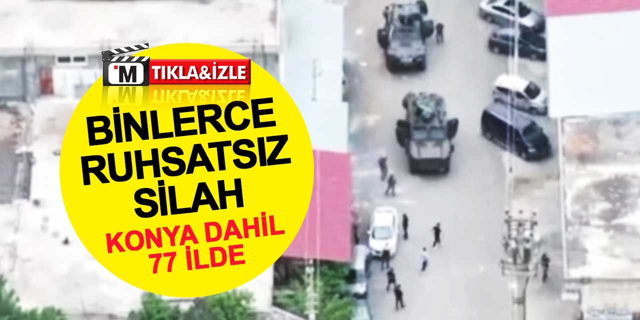 Mercek-19 Operasyonlarıyla Binlerce Ruhsatsız Silah Ele Geçirildi