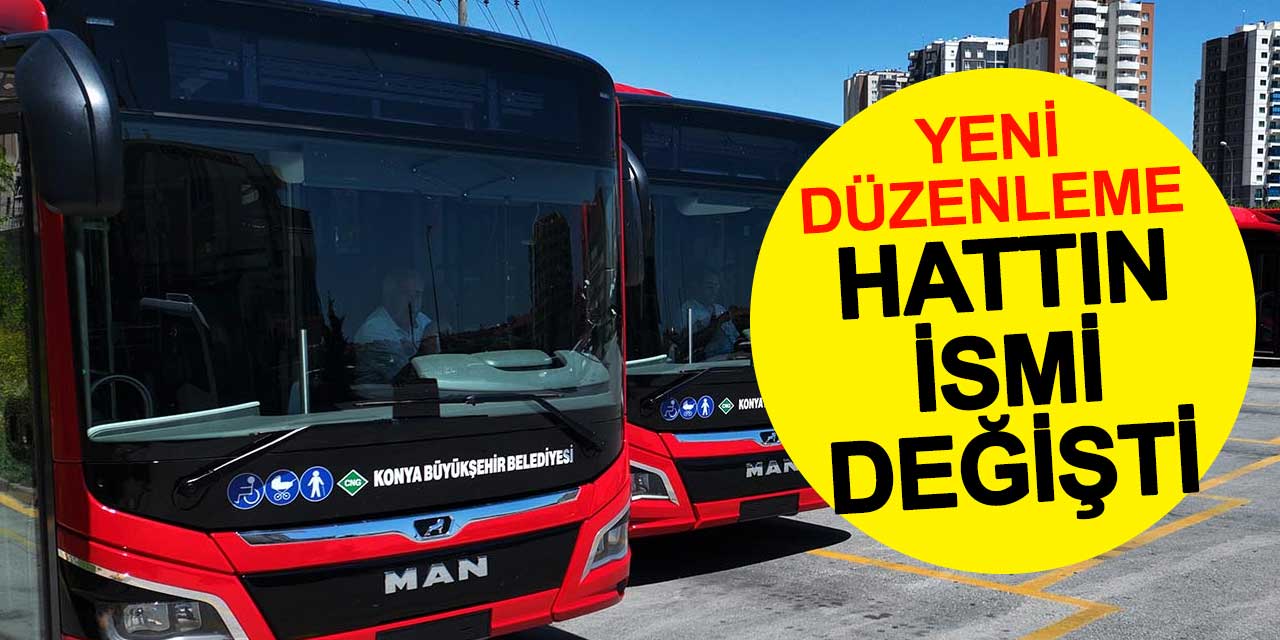 26 numaralı hattın ismi değişti