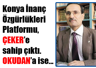 'Çeker'in ilmi ifadeleri bizi onurlandırdı'