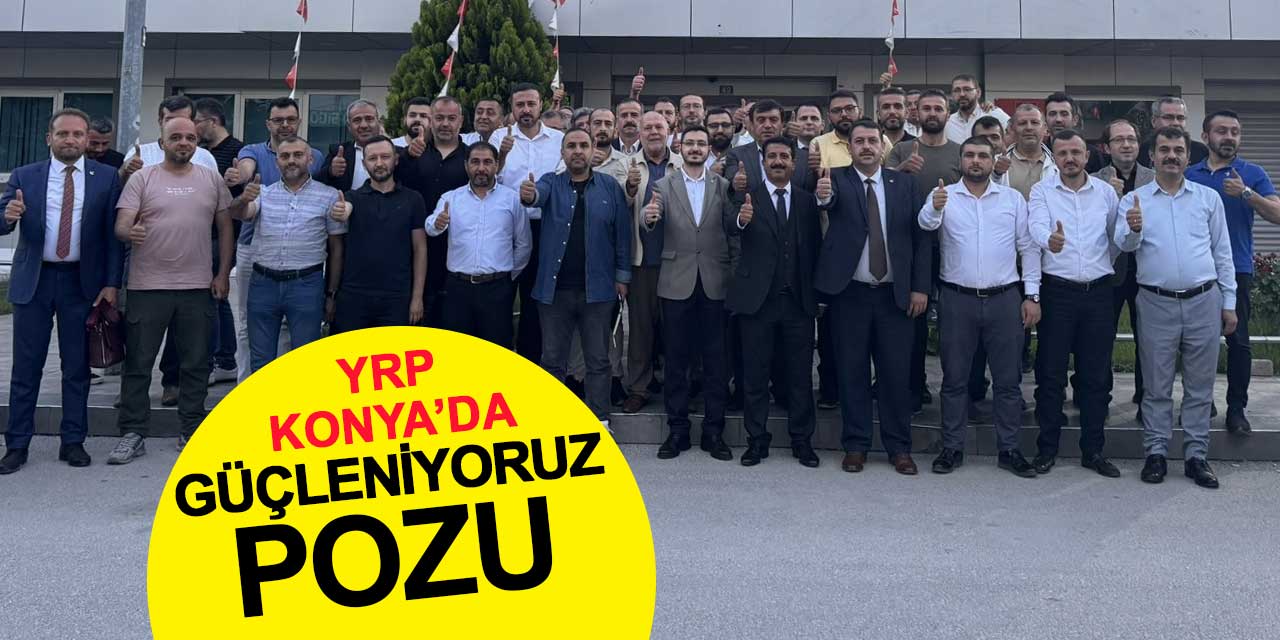 Yeniden Refah Konya'da önce istifa sonra yeni üye