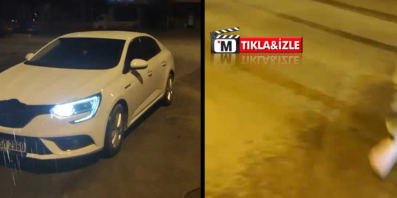 Sadece 15 Metrekarelik Alana Yağan Yağmur Şaşırttı