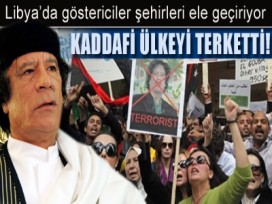 Kaddafi yurtdışına mı kaçtı?