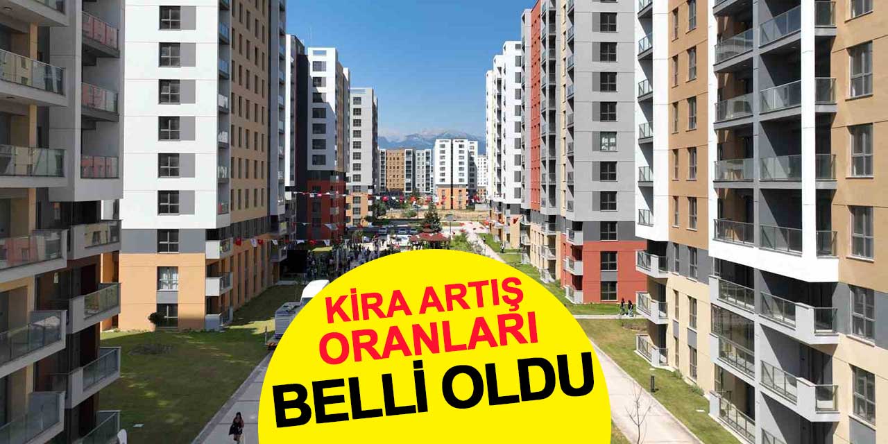 Kiralarda Yeni Artış Oranı Belli Oldu