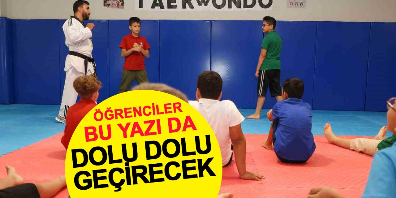 Konya'da öğrenciler dolu dolu bir yaz geçirecek