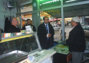 SP'li Şen, Karapınar esnafını ziyaret etti