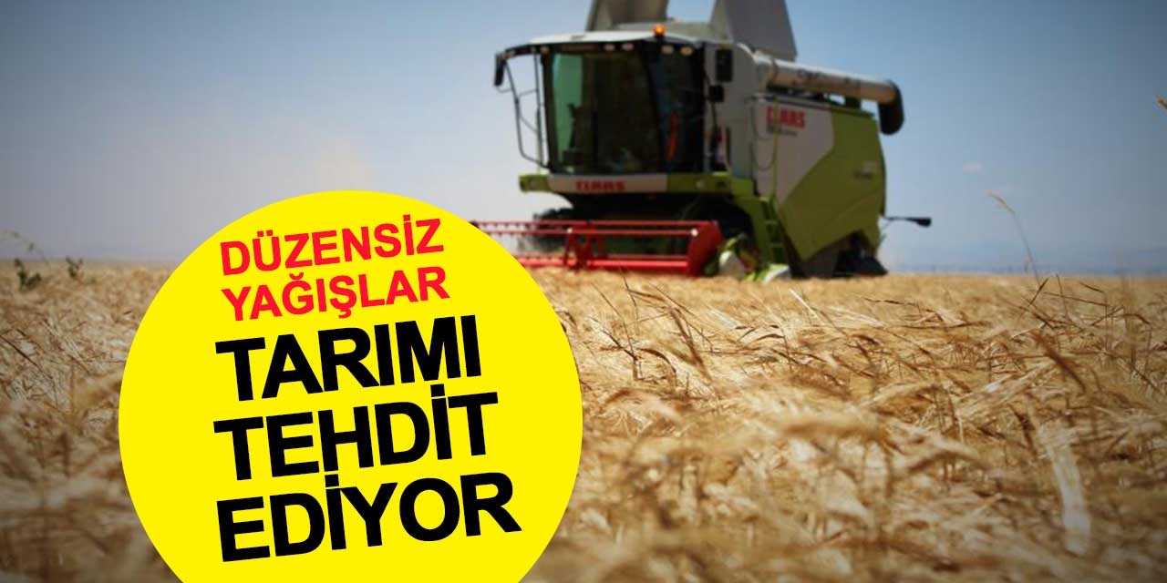 Düzensiz Yağışlar Tarımsal Üretimi Tehdit Ediyor