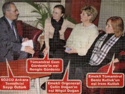 Paşa eşleri Sözcü'ye gitti