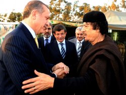 Kaddafi, Türkiye için yardım paketi taşımış!