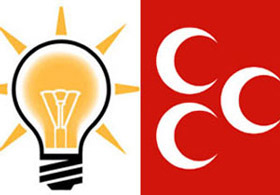 MHP'li 100 üye AK Parti rozeti taktı!