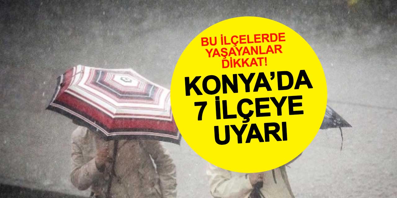 7 ilçeye yağmur yağacak merkez nemden çıldıracak!