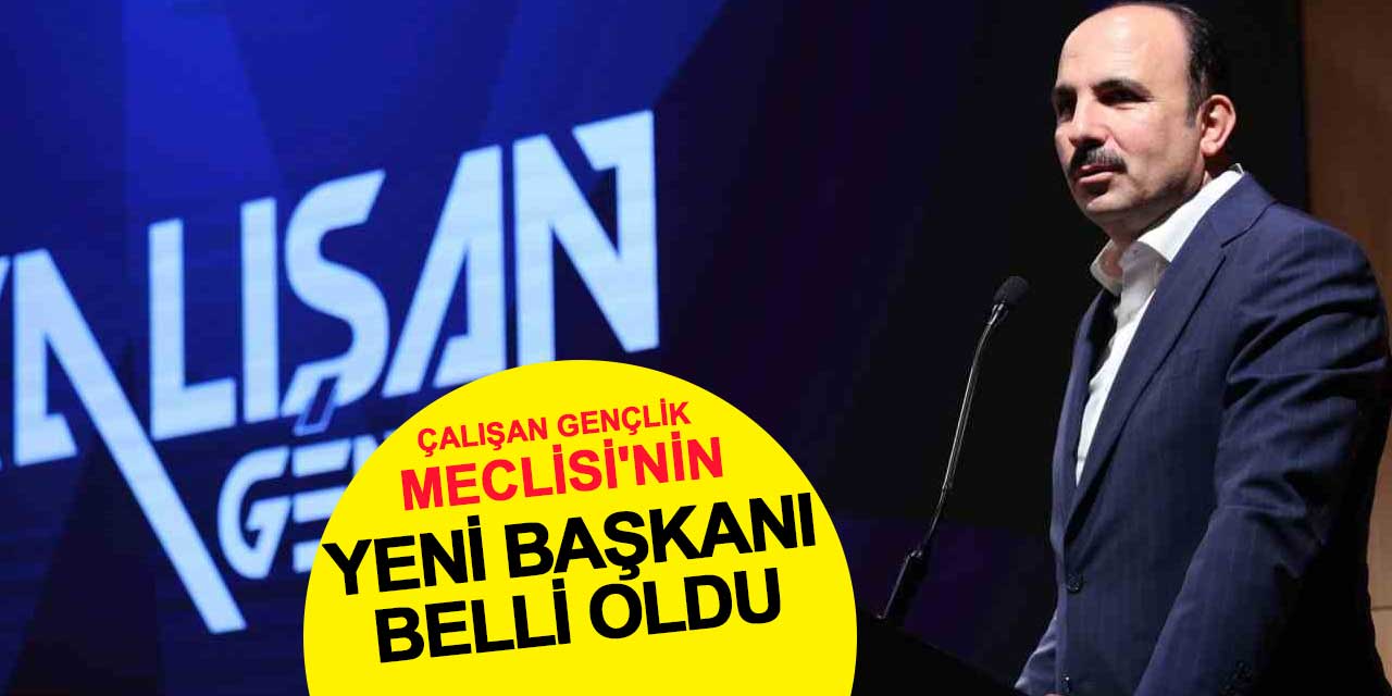 Konya Büyükşehir Belediyesi Çalışan Gençlik Meclisi'nde Yeni Başkan Mehmet Kuyucu Seçildi