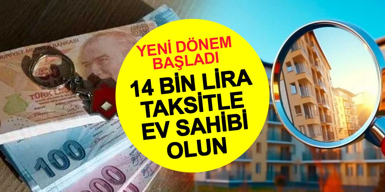 Ortak Konut Kredisi: 14 bin 191 TL taksitle ev sahibi olun! Tek şart 5 kişi bulmanız