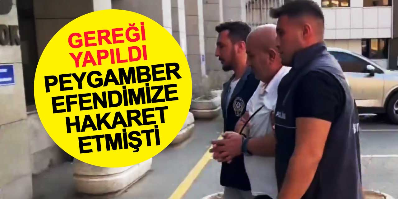 İçişleri Bakanı Yerlikaya: Hazreti Muhammed'e Hakaret Eden Şahıs Gözaltında