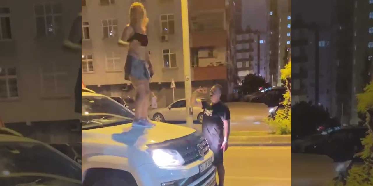 Uyuşturucu Etkisi Altındaki Kadın Sokakta Kaos Yarattı